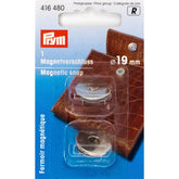 Prym magneetsluiting zilver 19mm 416480 Sluiting PRYM416480 4002274164804